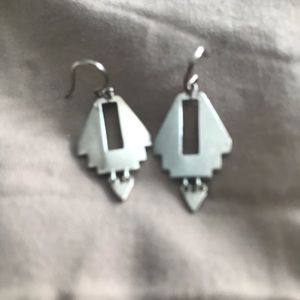Silpada Aztec design earrings